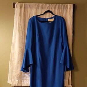 Elegant Blue Women's Dress